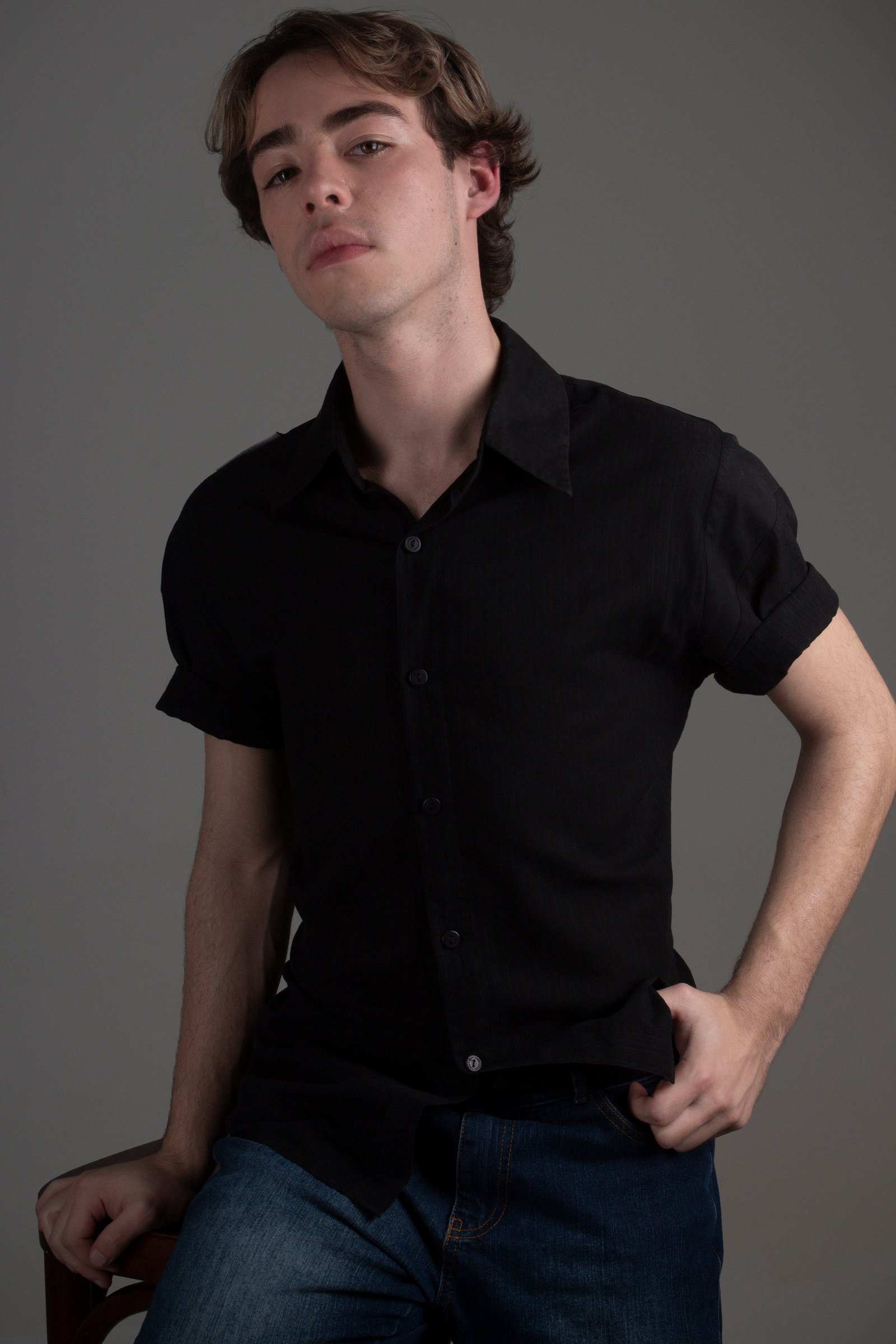 Beleza — close com o fundo rosa